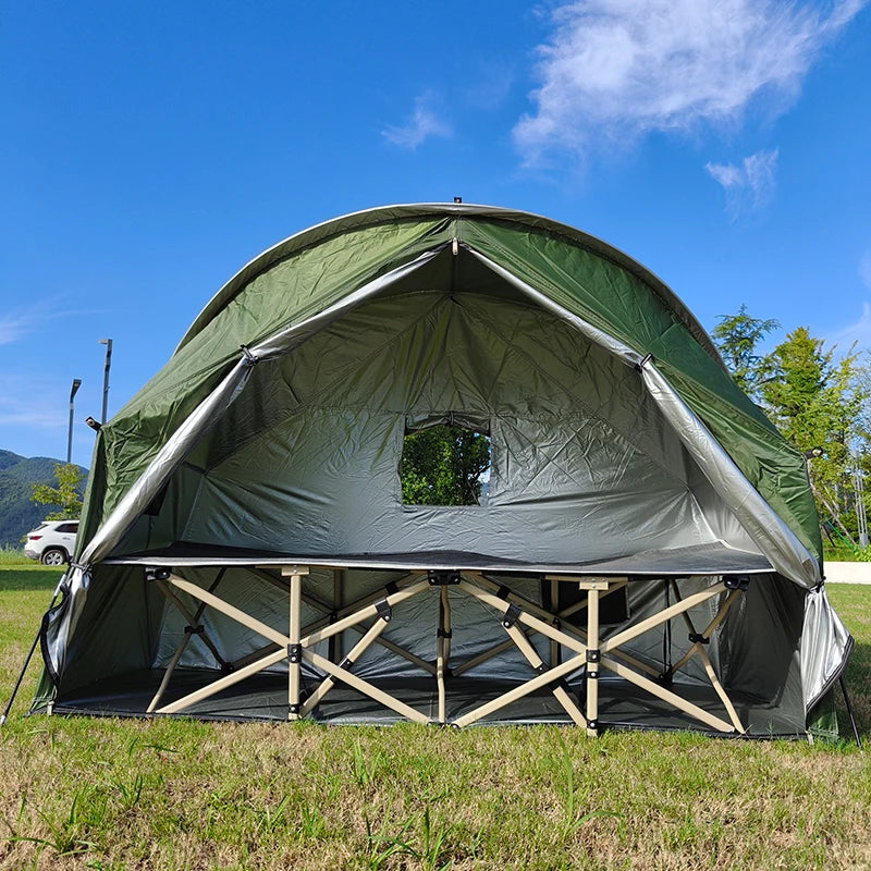 Cot Tent Only Tent without Cot Bed, Fishing Bivvy Tent, Camping Cot Tent off Ground, Light Blocking Tent