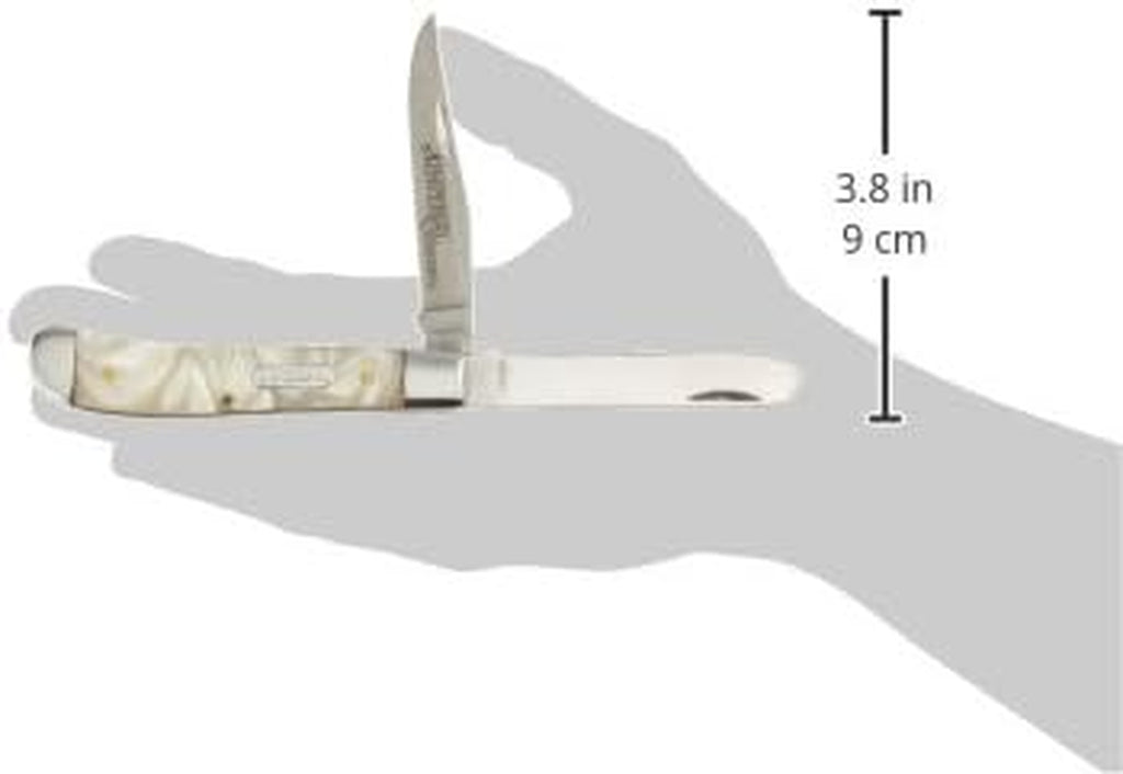 Schrade  IMP13L Stainless Steel Large 2 Blade Pocket Knife