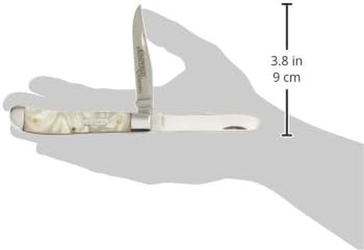 Schrade  IMP13L Stainless Steel Large 2 Blade Pocket Knife