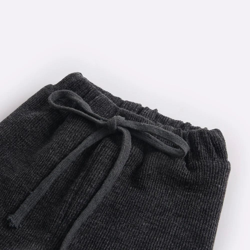 Winter Thickened Infants Long Pants Fashion Kids Pants Solid Warm Children Clothes