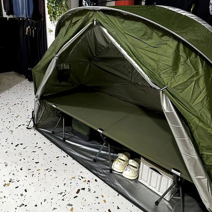 Cot Tent Only Tent without Cot Bed, Fishing Bivvy Tent, Camping Cot Tent off Ground, Light Blocking Tent