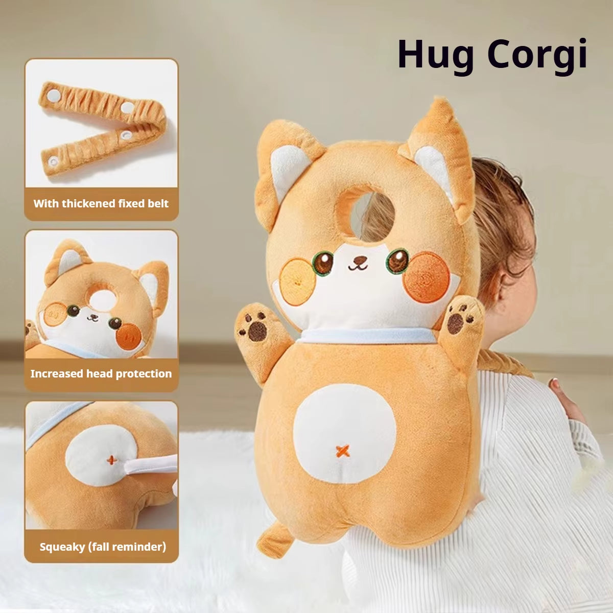 Baby Head Protection Headrest Cushions for Babies Newborn Baby Care Things Gadgets Bedding Kids Security Pillows AB268