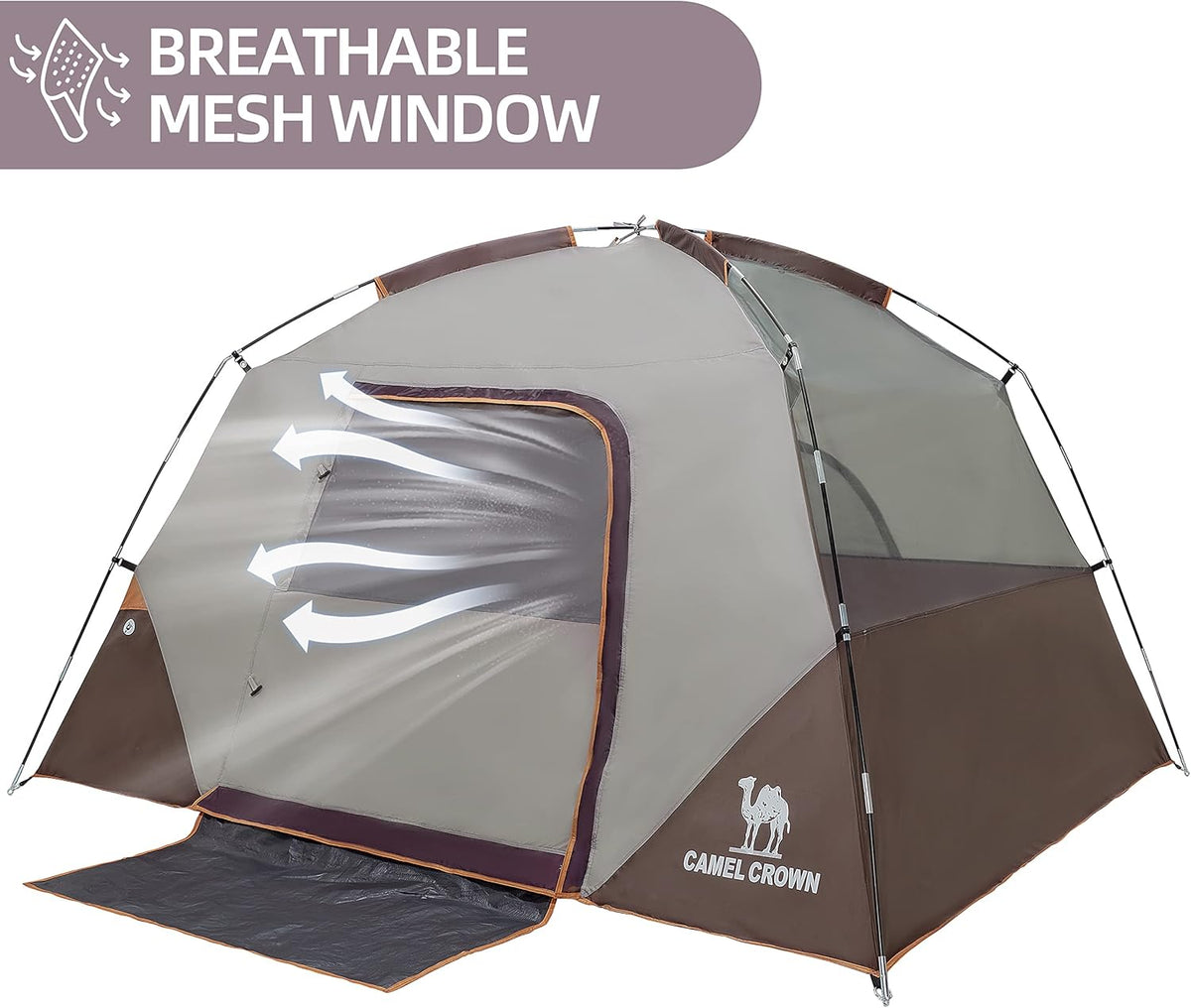 Tents for Camping 4/8 Person Waterproof Tent Quick Setup Folding Outdoor Backpacking Tents Family Hiking