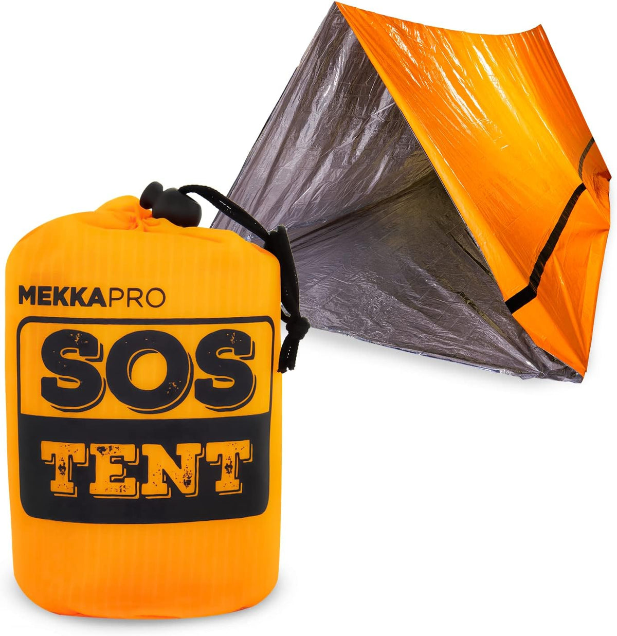 Emergency Shelter Survival Tent, Waterproof Camping Kit - 2 Person