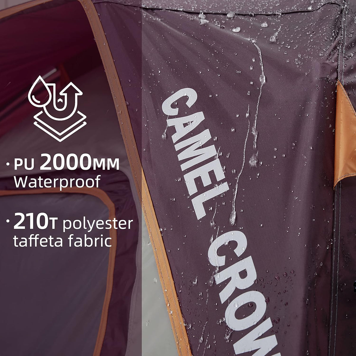 Tents for Camping 4/8 Person Waterproof Tent Quick Setup Folding Outdoor Backpacking Tents Family Hiking