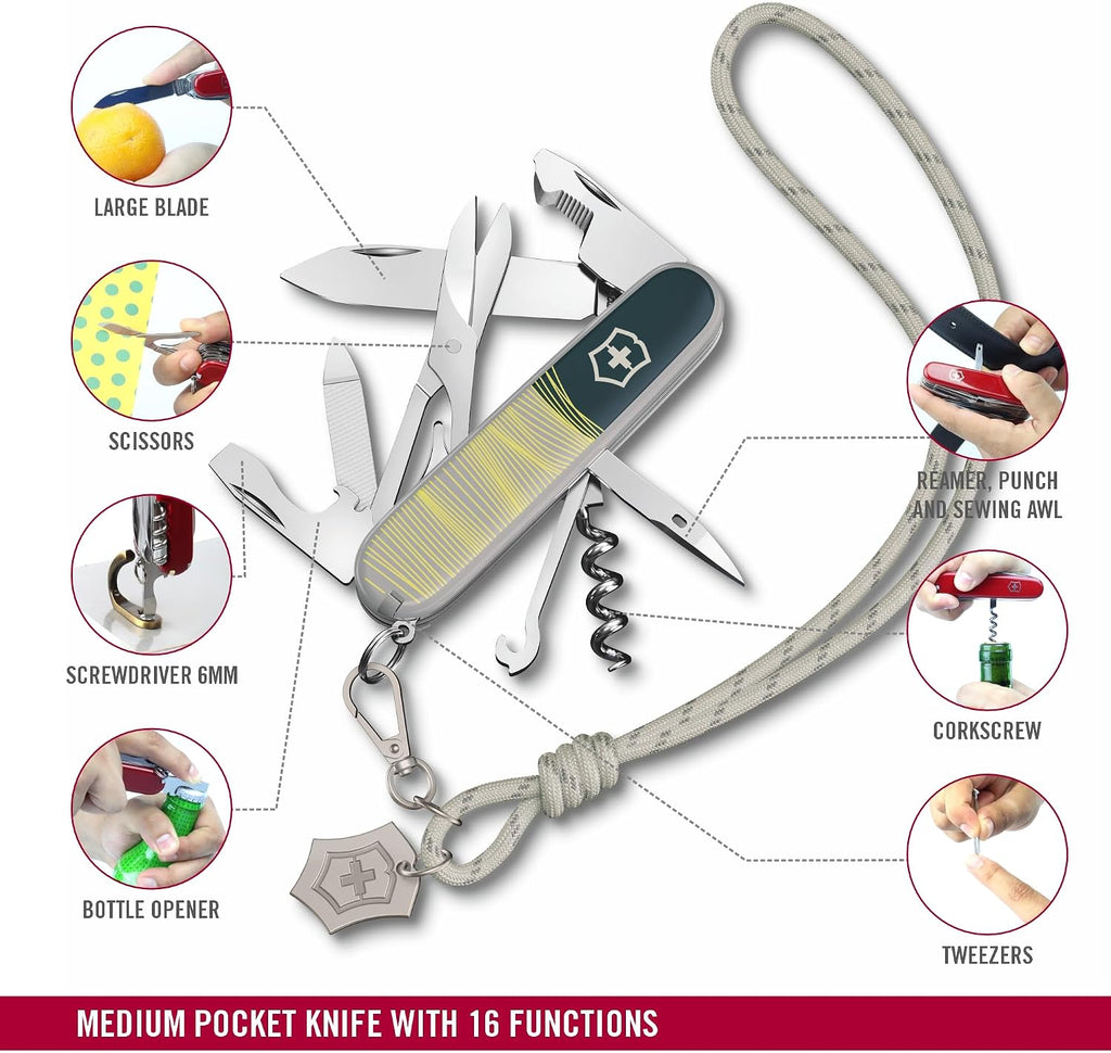 Victorinox Live to Explore Companion Swiss Army Knife, 16 Function, NY